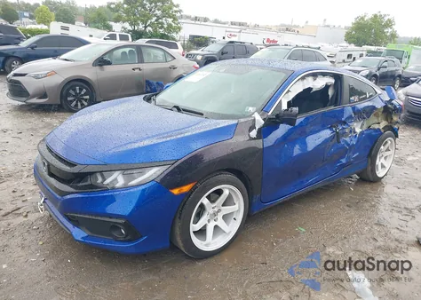 2020 Honda Civic Sport from USA, damaged, VIN 2HGFC4B89LH303484